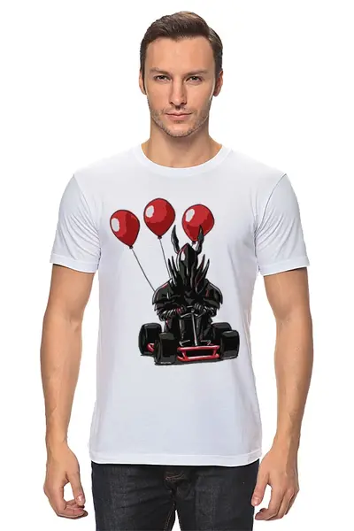 Заказать мужскую футболку в Москве. Футболка классическая Black Knight от priceless - готовые дизайны и нанесение принтов.