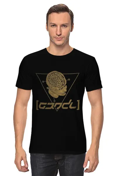 Заказать мужскую футболку в Москве. Футболка классическая Grendel  от OEX design - готовые дизайны и нанесение принтов.