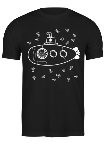 Заказать мужскую футболку в Москве. Футболка классическая Cats Here от oneredfoxstore@gmail.com - готовые дизайны и нанесение принтов.