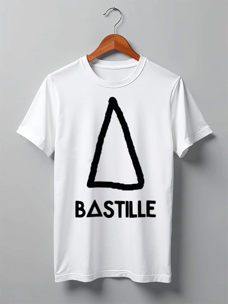 Заказать мужскую футболку в Москве. Футболка классическая Bastille от BlueBerry - готовые дизайны и нанесение принтов.