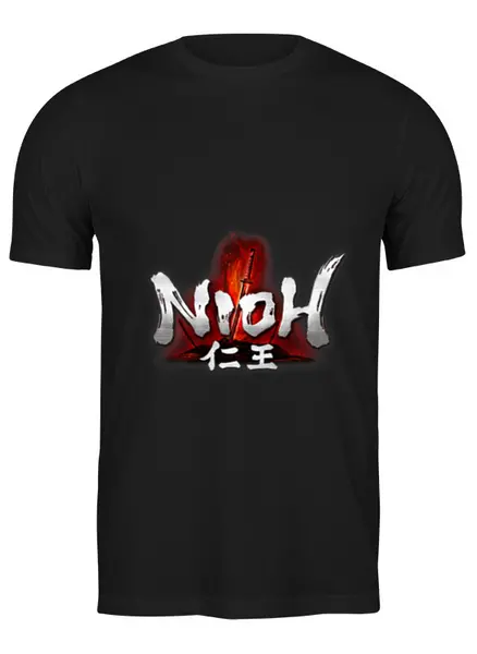 Заказать мужскую футболку в Москве. Футболка классическая Nioh  от BURNSHIRTS - готовые дизайны и нанесение принтов.