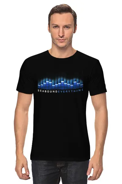 Заказать мужскую футболку в Москве. Футболка классическая Seabound \ Everything от OEX design - готовые дизайны и нанесение принтов.
