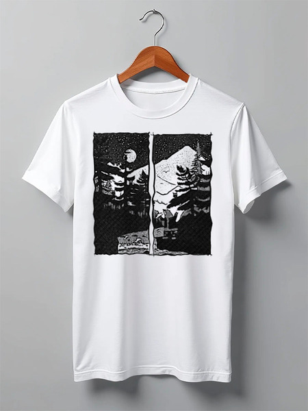 Заказать мужскую футболку в Москве. Футболка классическая  Wild Fisher от oneredfoxstore@gmail.com - готовые дизайны и нанесение принтов.