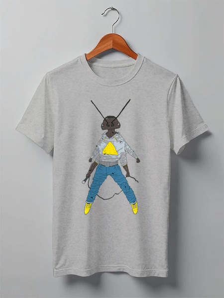 Заказать мужскую футболку в Москве. Футболка классическая Antman от YellowCloverShop - готовые дизайны и нанесение принтов.