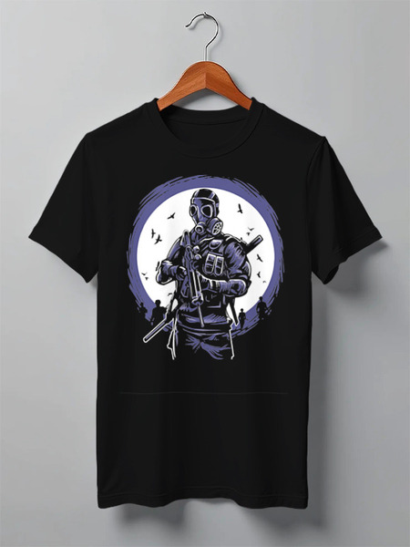 Заказать мужскую футболку в Москве. Футболка классическая Oldschool от oneredfoxstore@gmail.com - готовые дизайны и нанесение принтов.