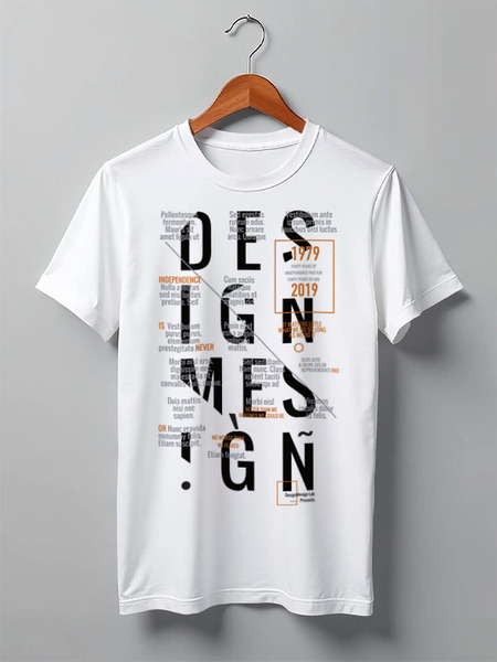 Заказать мужскую футболку в Москве. Футболка классическая D.M. Sequence #3 от DesignMesign  - готовые дизайны и нанесение принтов.