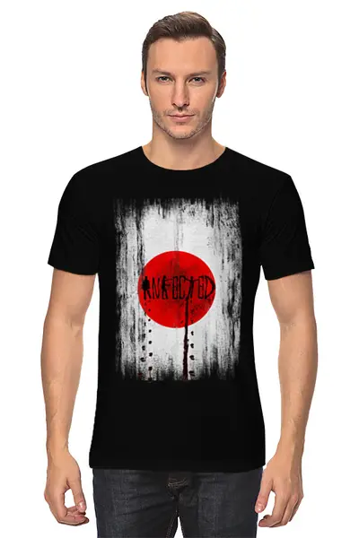 Заказать мужскую футболку в Москве. Футболка классическая Zombies от oneredfoxstore@gmail.com - готовые дизайны и нанесение принтов.