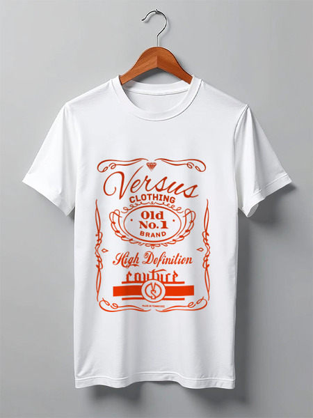 Заказать мужскую футболку в Москве. Футболка классическая Футболка с принтом от orikanekoi - готовые дизайны и нанесение принтов.