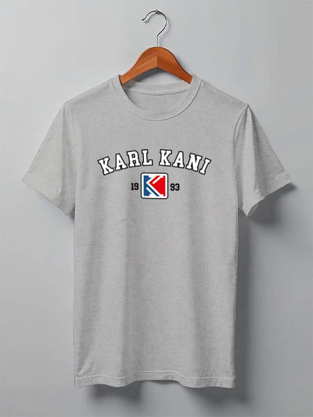 Заказать мужскую футболку в Москве. Футболка классическая Karl Kani от Alcochat - готовые дизайны и нанесение принтов.