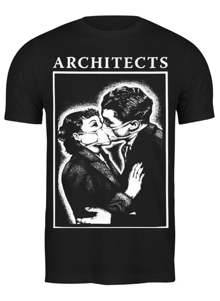 Заказать мужскую футболку в Москве. Футболка классическая Architects от geekbox - готовые дизайны и нанесение принтов.
