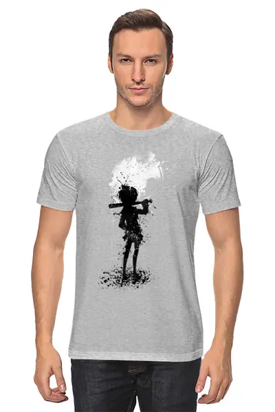 Заказать мужскую футболку в Москве. Футболка классическая Japan от oneredfoxstore@gmail.com - готовые дизайны и нанесение принтов.