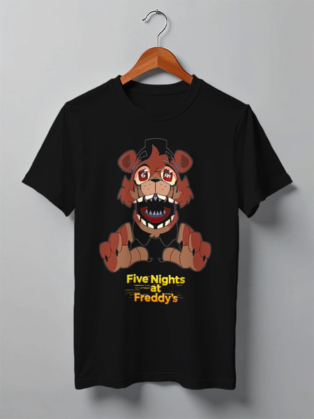 Заказать мужскую футболку в Москве. Футболка классическая ✪Five Nights at Freddy's✪ от balden - готовые дизайны и нанесение принтов.