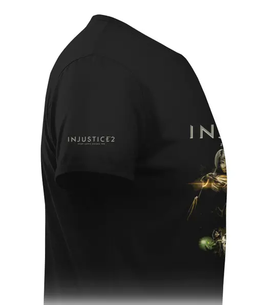 Заказать мужскую футболку в Москве. Футболка классическая INJUSTICE от robus - готовые дизайны и нанесение принтов.