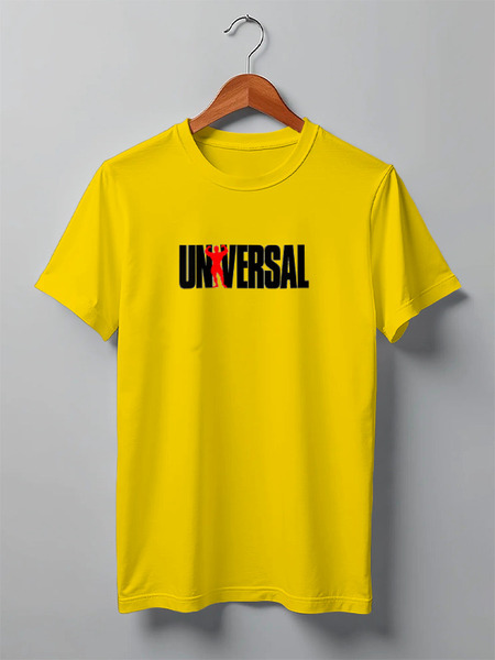 Заказать мужскую футболку в Москве. Футболка классическая universal nutrition от egorrko - готовые дизайны и нанесение принтов.
