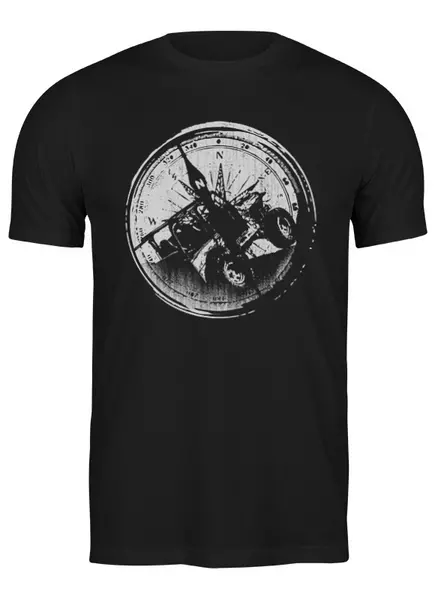 Заказать мужскую футболку в Москве. Футболка классическая Offroad от oneredfoxstore@gmail.com - готовые дизайны и нанесение принтов.