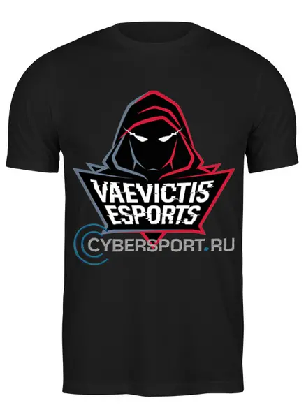 Заказать мужскую футболку в Москве. Футболка классическая VAEVICTIS ESPORTS от robus - готовые дизайны и нанесение принтов.
