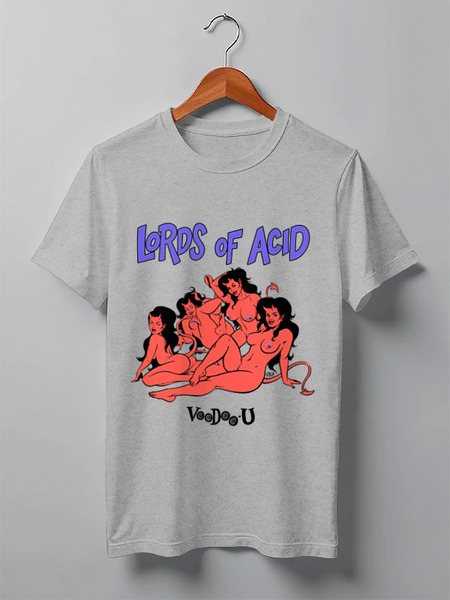 Заказать мужскую футболку в Москве. Футболка классическая Lords of Acid от OEX design - готовые дизайны и нанесение принтов.