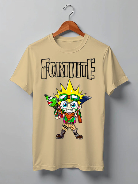 Заказать мужскую футболку в Москве. Футболка классическая FORTNITE от balden - готовые дизайны и нанесение принтов.