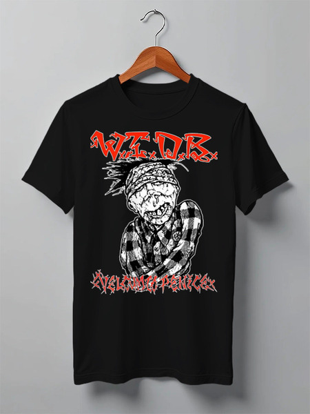 Заказать мужскую футболку в Москве. Футболка классическая Thrash metal art от Leichenwagen - готовые дизайны и нанесение принтов.