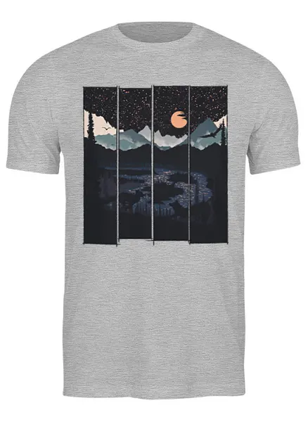 Заказать мужскую футболку в Москве. Футболка классическая Wild Date от oneredfoxstore@gmail.com - готовые дизайны и нанесение принтов.