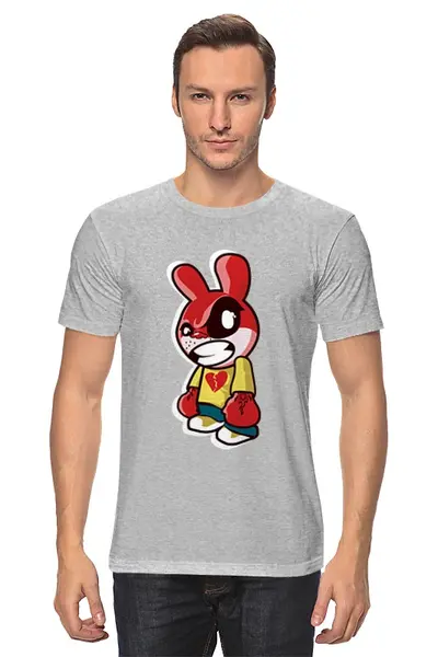 Заказать мужскую футболку в Москве. Футболка классическая Зомбяшка от T-shirt print  - готовые дизайны и нанесение принтов.
