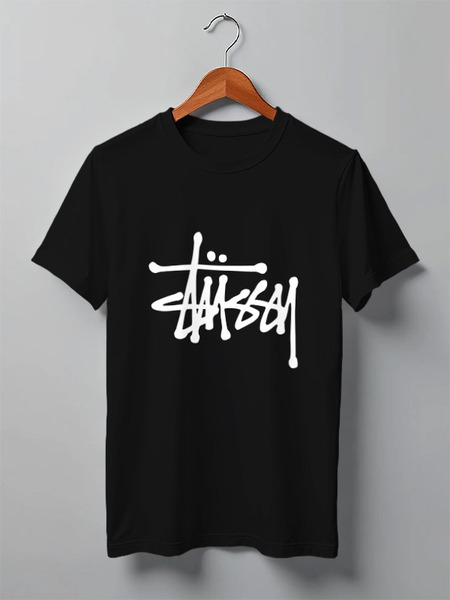 Заказать мужскую футболку в Москве. Футболка классическая Stussy от DESIGNER   - готовые дизайны и нанесение принтов.