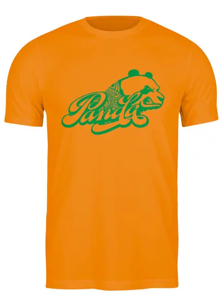 Заказать мужскую футболку в Москве. Футболка классическая Панда от T-shirt print  - готовые дизайны и нанесение принтов.