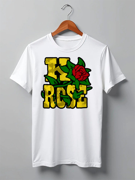 Заказать мужскую футболку в Москве. Футболка классическая K-Rose от Илья  - готовые дизайны и нанесение принтов.