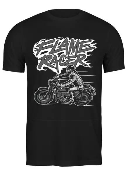 Заказать мужскую футболку в Москве. Футболка классическая Oldschool от oneredfoxstore@gmail.com - готовые дизайны и нанесение принтов.