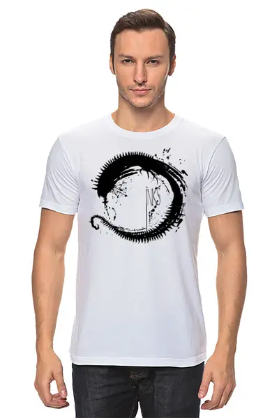 Заказать мужскую футболку в Москве. Футболка классическая Aliens от oneredfoxstore@gmail.com - готовые дизайны и нанесение принтов.