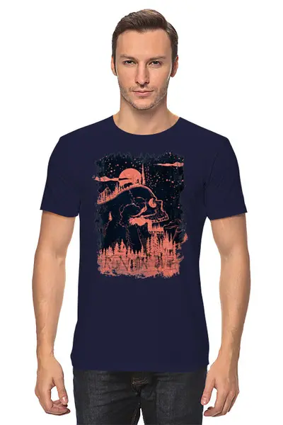 Заказать мужскую футболку в Москве. Футболка классическая Run or Die от oneredfoxstore@gmail.com - готовые дизайны и нанесение принтов.