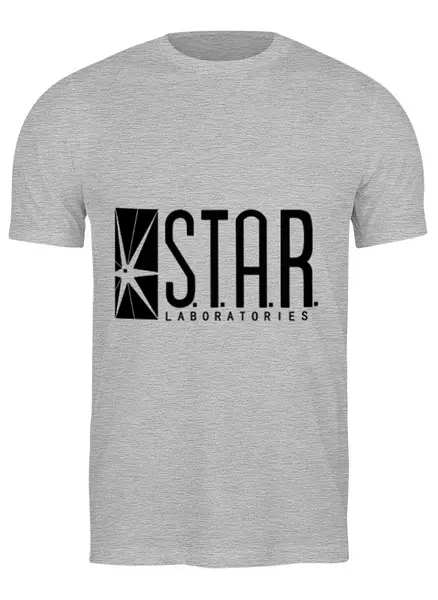 Заказать мужскую футболку в Москве. Футболка классическая Star Labs от Arrow92 - готовые дизайны и нанесение принтов.