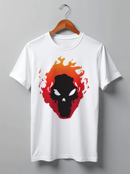 Заказать мужскую футболку в Москве. Футболка классическая Skulls от oneredfoxstore@gmail.com - готовые дизайны и нанесение принтов.