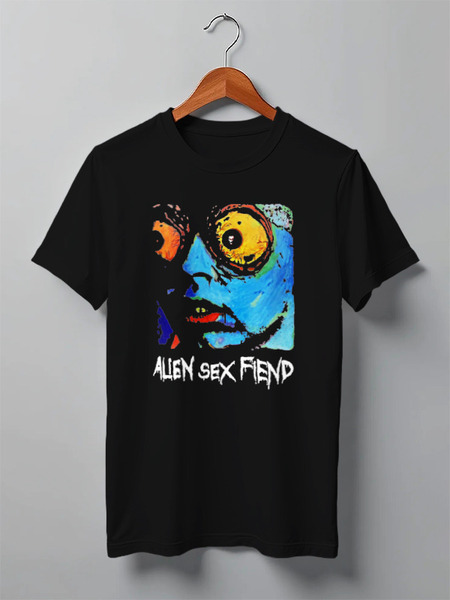 Заказать мужскую футболку в Москве. Футболка классическая Alien Sex Fiend / Acid Bath от OEX design - готовые дизайны и нанесение принтов.