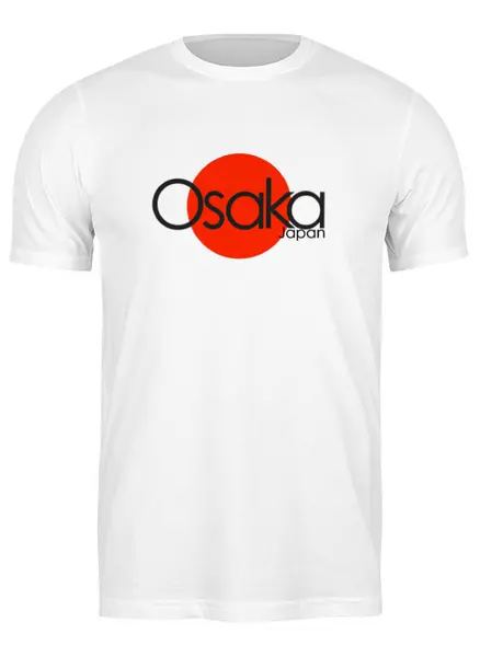 Заказать мужскую футболку в Москве. Футболка классическая Osaka Women от JPshirt - готовые дизайны и нанесение принтов.
