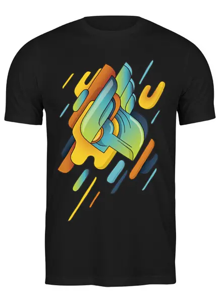 Заказать мужскую футболку в Москве. Футболка классическая Zombies от oneredfoxstore@gmail.com - готовые дизайны и нанесение принтов.