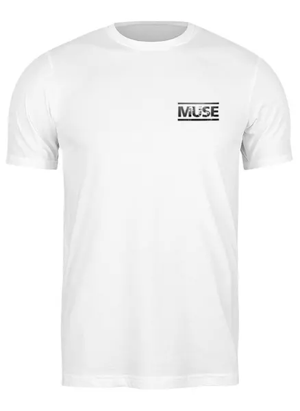 Заказать мужскую футболку в Москве. Футболка классическая Muse in me от alex242front - готовые дизайны и нанесение принтов.