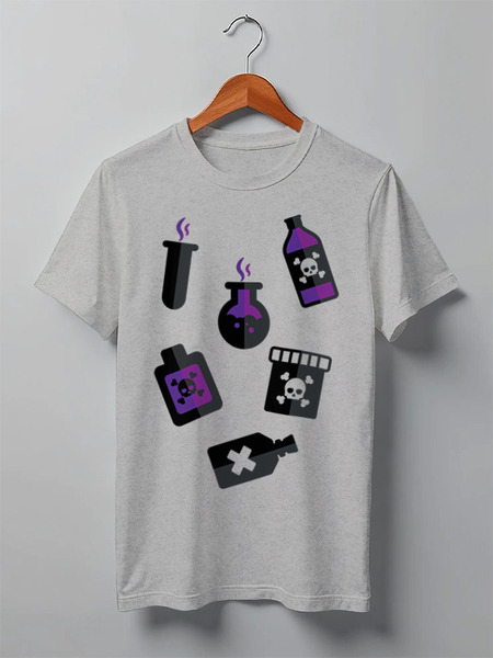 Заказать мужскую футболку в Москве. Футболка классическая Magic от oneredfoxstore@gmail.com - готовые дизайны и нанесение принтов.