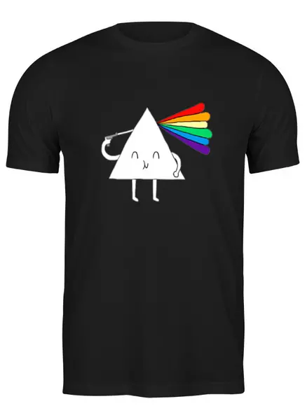 Заказать мужскую футболку в Москве. Футболка классическая Pink Floyd от dizer - готовые дизайны и нанесение принтов.