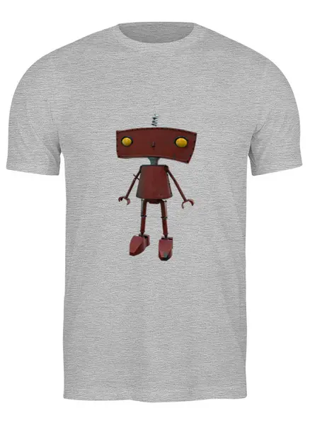Заказать мужскую футболку в Москве. Футболка классическая Bad Robot от Дана Столыпина - готовые дизайны и нанесение принтов.