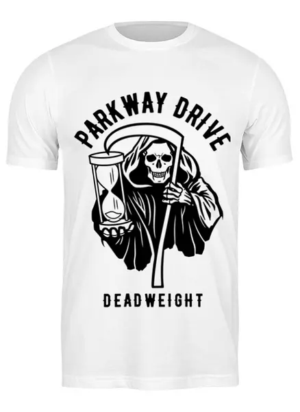 Заказать мужскую футболку в Москве. Футболка классическая Parkway Drive от geekbox - готовые дизайны и нанесение принтов.