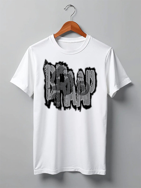 Заказать мужскую футболку в Москве. Футболка классическая Braap от oneredfoxstore@gmail.com - готовые дизайны и нанесение принтов.