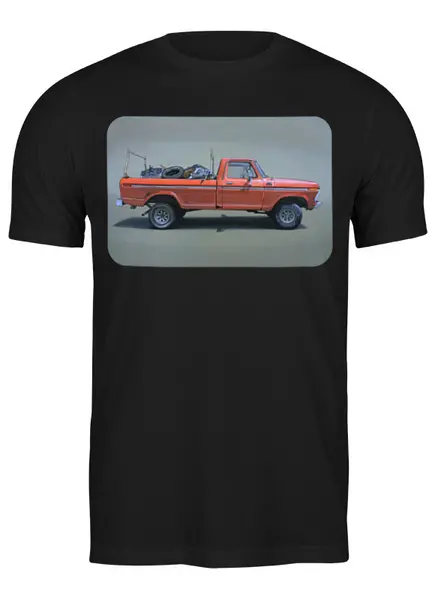 Заказать мужскую футболку в Москве. Футболка классическая CAR   от CoolDesign - готовые дизайны и нанесение принтов.
