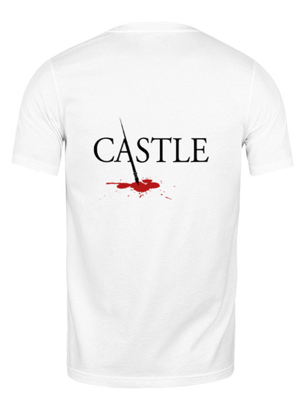 Заказать мужскую футболку в Москве. Футболка классическая Castle / Касл от OEX design - готовые дизайны и нанесение принтов.