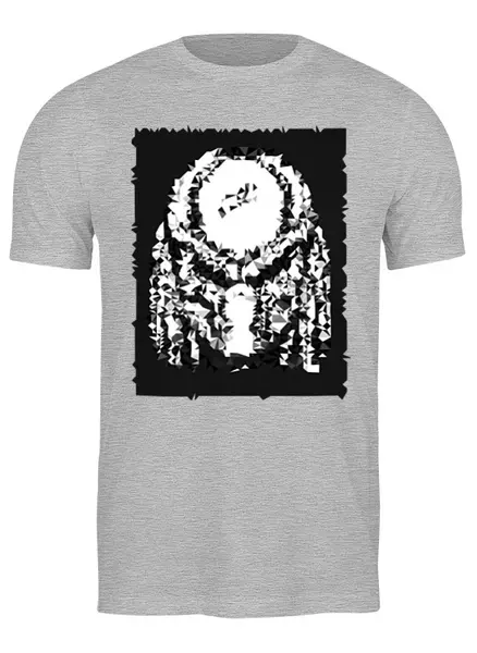 Заказать мужскую футболку в Москве. Футболка классическая Aliens от oneredfoxstore@gmail.com - готовые дизайны и нанесение принтов.