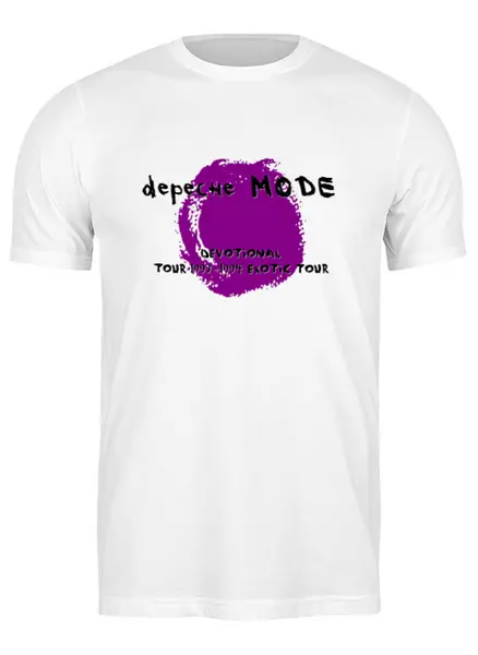 Заказать мужскую футболку в Москве. Футболка классическая Depeche Mode SOFAD от Black Pimpf - готовые дизайны и нанесение принтов.