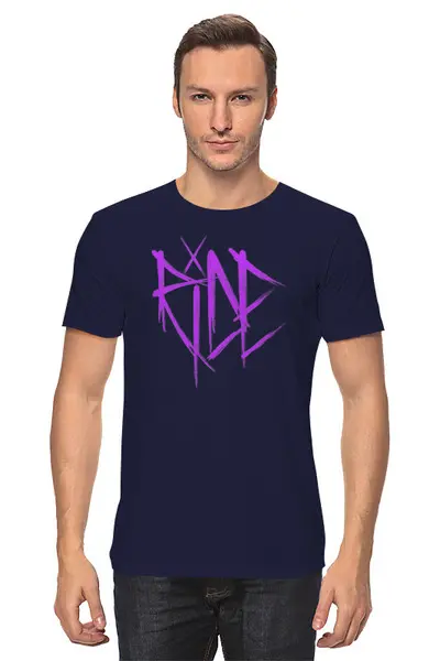 Заказать мужскую футболку в Москве. Футболка классическая Ride Bike от oneredfoxstore@gmail.com - готовые дизайны и нанесение принтов.