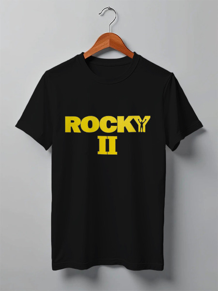 Заказать мужскую футболку в Москве. Футболка классическая Rocky / Рокки от KinoArt - готовые дизайны и нанесение принтов.