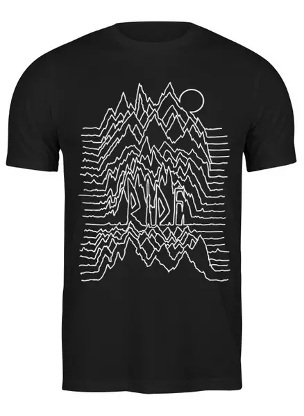 Заказать мужскую футболку в Москве. Футболка классическая Mountain Bike от oneredfoxstore@gmail.com - готовые дизайны и нанесение принтов.