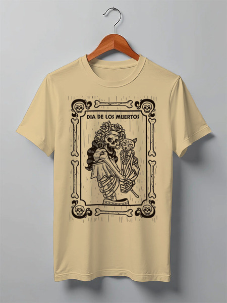 Заказать мужскую футболку в Москве. Футболка классическая Zombies от oneredfoxstore@gmail.com - готовые дизайны и нанесение принтов.